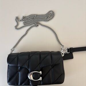 Coach Black Quilted Crossbody Bag